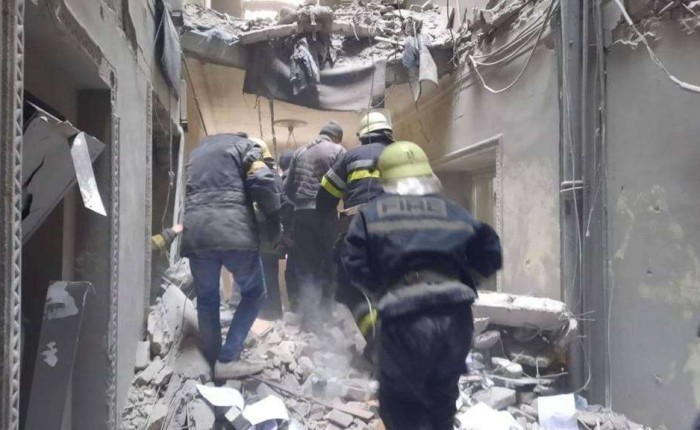 Partlayışdan sonra Xarkov şəhəri -DƏHŞƏTLİ GÖRÜNTÜLƏR